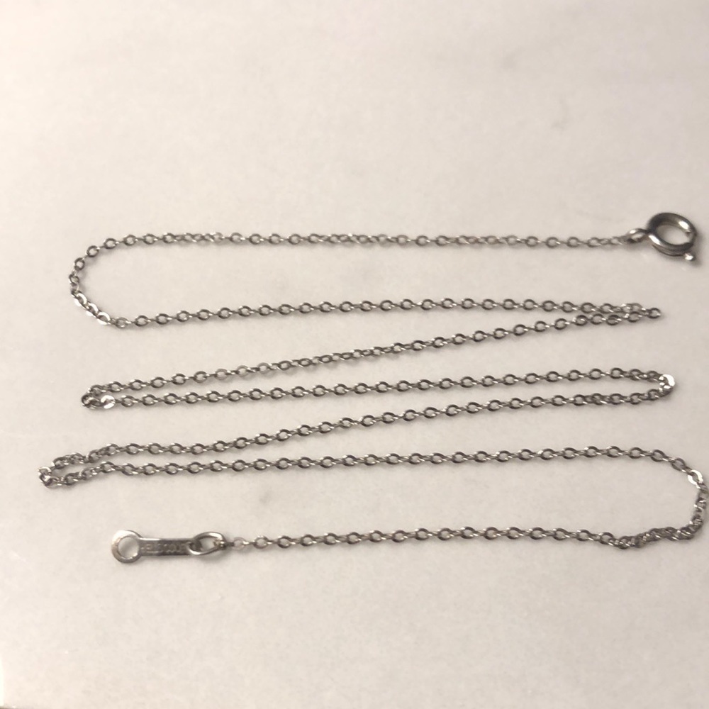 18” Sterling silver chain‎ 925